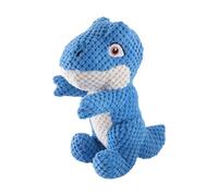 Oxxggkao Jouet couineur pour chien lavable en forme de dinosaure : taille portable pour voyage, soins dentaires, divertissement pour animaux de compagnie anxieux, jouet dinosaure couineur