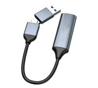 Oxxggkao La carte de capture vidéo USB C 4K prend en charge l'entrée 4K, idéale pour le home cinéma et plusieurs appareils, large compatibilité avec la carte de diffusion en continu