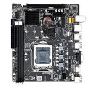 Oxxggkao La carte mère de jeu B75 prend en charge la fente d'extension de capacité de 32 Go et le port USB haute vitesse pour une carte mère de troisième génération multitâche sans effort