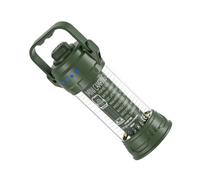 Oxxggkao Lampe de randonnée rechargeable transportable avec trois modes d'éclairage Batterie permanente étanche IPX4 pour les tâches extérieures Batterie permanente