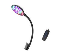 Oxxggkao Lampe LED à faible consommation d'énergie pour aquariums compacts angles réglables pour un environnement sûr dans les aquariums compacts