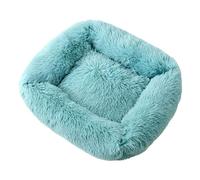 Oxxggkao Lit pour chien Nid en fourrure pour petits chatons Ne glisse pas Panier pour chien Lit pour animal de compagnie avec couverture épaisse Multicolore Canapé