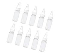 Oxxggkao Lot de 10 flacons distributeurs de peinture pratiques pour modélisme avec contrôle facile des couleurs et rangement Transparent