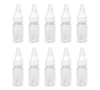 Oxxggkao Lot de 10 flacons distributeurs de peinture pratiques pour modélisme avec contrôle facile des couleurs et rangement Transparent