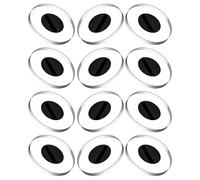 Oxxggkao Lot de 12 films de protection pour lunettes - Anti-chocs - En acrylique - Installation facile