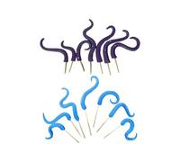 Oxxggkao Lot de 14 tuteurs de plantes uniques pour différentes tailles - Tentacules de monstres marins - Utilisation extérieure et intérieure - Résistants aux intempéries