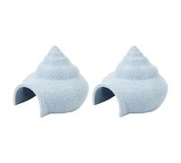 Oxxggkao Lot de 2 abris, grotte, maison, paysage, décoration pour aquarium, cachettes et décorations sous-marines
