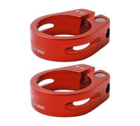 Oxxggkao Lot de 2 colliers de serrage compacts et légers en alliage d'aluminium pour selle de vélo - Facile à installer