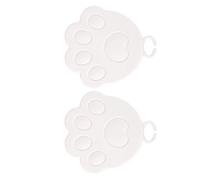 Oxxggkao Lot de 2 couvercles flexibles en silicone pour canettes d'animaux domestiques de 6,5/7,5/8,5 cm. Maintient hermétiquement et empêche les déversements