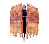 Oxxggkao Lot de 2 drapeaux de danse de louange avec tige évolutive pour un culte durable avec tige évolutive