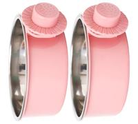 Oxxggkao Lot de 2 gamelles de grande capacité 650 ml en acier inoxydable à suspendre avec protection anti-déversement pour chiens actifs et chats