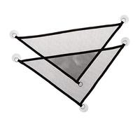 Oxxggkao Lot de 2 hamacs à suspendre en forme de dragon barbu - Jouets amusants pour animal de compagnie - Accessoires de décoration de terrarium - Fournitures de bois flotté - Coussin chauffant pour