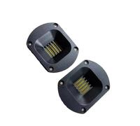 Oxxggkao Lot de 2 hauteurs de 74 mm avec ruban pour haut-parleur à mouvement d'air, systèmes sonores Home Cinéma 4/8 ohms 15 W Hifi Audiophiles en aluminium