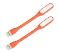 Oxxggkao Lot de 2 lampes LED USB pour lecture de livres - Clavier pliable - Pour ordinateur portable