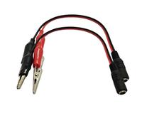 Oxxggkao Lot de 2 pinces crocodiles universelles vers cordon d'alimentation DC5521 - Solution de charge pour tout appareil compatible avec les applications solaires