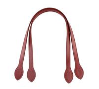 Oxxggkao Lot de 2 sangles de sac à bandoulière en cuir synthétique - Accessoires de remplacement pour sac à main et sous le pied, rouge vin