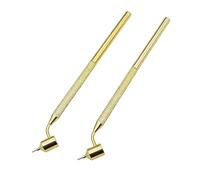 Oxxggkao Lot de 2 stylos applicateurs de peinture fluide pour tracer des lignes, réparer les rayures, les lignes fines