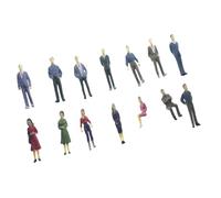 Oxxggkao Lot de 25 figurines miniatures de ville dans des poses assorties idéales pour les modèles d'architecture et les projets scolaires - Kits de construction de maquettes architecturales