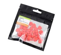 Oxxggkao Lot de 30 flotteurs de maïs lumineux haute visibilité Design flottant pour carpes d'eau douce Accessoires de pêche professionnels