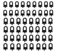 Oxxggkao Lot de 50 crochets de suspension pour plantes et fleurs - Anneaux de fixation pour pots verts - Accessoires de jardin - Attaches professionnelles pour serre