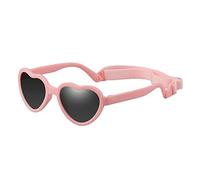 Oxxggkao Lunettes de soleil confortables et sécurisées conçues spécialement pour les enfants. Ces activités de plein air sont indispensables pour les activités de plein air polarisées en forme de cœur