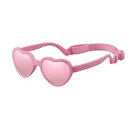 Oxxggkao Lunettes de soleil confortables et sécurisées conçues spécialement pour les enfants. Ces activités de plein air sont indispensables pour les activités de plein air polarisées en forme de cœur