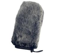 Oxxggkao Manchon coupe-vent en fourrure pour microphone - Améliore le son dans des environnements difficiles