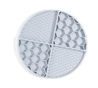 Oxxggkao Mangeoire lente pour animaux de compagnie avec ventouse en bas et couvercle verrouillable pour conteneurs, idéale pour les aliments secs et humides ou les collations, aide les problèmes