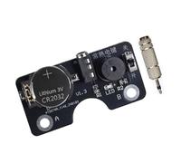 Oxxggkao Mince Portable Morse Code Pratique Keyer Light and Sound Circuit Board pour Keyer Trainer Connector CW Training Device