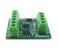 Oxxggkao Module de contrôle réseau 2 canaux RS485 5 V 12 V 24 V RS485 - Capteurs de -55-125 ℃ - Carte adaptateur de rechange Modbus - Capteurs de température