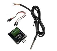 Oxxggkao Module de mesure de la température industrielle pour microcontrôleurs 3 V 5,5 V - Capteurs étanches - Module de détection de température numérique compatible
