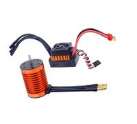 Oxxggkao Moteur 4370 KV à fonctionnement rapide et long avec contrôleur de vitesse de 60 A pour course de compétition, moteur facile à installer et ESC