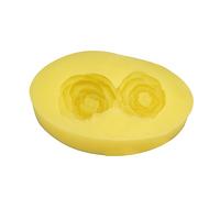 Oxxggkao Moule en silicone pour formes de fleurs, savon au chocolat, aromathérapie, moules de cuisson faits à la main, moule à gâteau fondant, fleur en silicone, outil de gâteau au chocolat et au