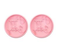 Oxxggkao Moules à biscuits adaptés aux enfants avec design 3D - Équipement de cuisson parfait pour les friandises de vacances et les projets en classe - Moules à biscuits Happy Birthday