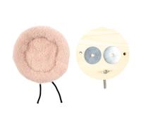 Oxxggkao Nids d'oiseaux en peluche pour cage à oiseaux - Perchoir debout - Lit de repos - Coupe-vent - Maison d'hiver pour cage à cacatoès