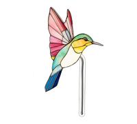 Oxxggkao Oiseau Acrylique Décoration de Bureau Amélioration Naturel Professionnel Environnement de Travail Jardinière Décoration Acrylique Bird Planter Insert