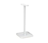 Oxxggkao Organisateurs de bureau multifonctions avec plateau de rangement et support de téléphone sécurisé pour affichage des casques, support de casque antidérapant avec plateau de rangement