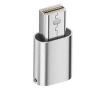 Oxxggkao Outil de connexion en métal DisplayPort Émulateur d'affichage EDID pour affichage simulé dans les jeux et la production vidéo Lien de plusieurs moniteurs