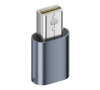 Oxxggkao Outil de connexion en métal DisplayPort Émulateur d'affichage EDID pour affichage simulé dans les jeux et la production vidéo Lien de plusieurs moniteurs