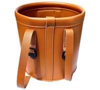 Oxxggkao Panier de vélo universel en cuir synthétique pour guidon de vélo pour enfants - Installation facile - Rétro - Peut contenir des livres pendant le cyclisme