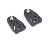 Oxxggkao Pédale compacte et pliable en fibres de carbone pour construire un plan d'économie d'espace adapté pour les trajets en ville, assistance au pied Velocipède