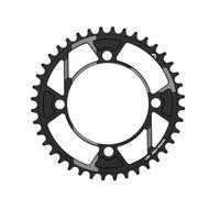 Oxxggkao Pédalier de rechange pour vélo de montagne 40T-52T 104BCD - Pédalier de rechange étroit et large - Plateau rond