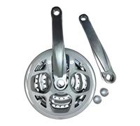 Oxxggkao Pédalier de vélo de fiabilité - Résistance à la corrosion - Polyvalents - Pédalier pour VTT