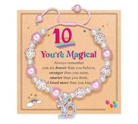 Oxxggkao Pendentif fait main tissé à la main avec des pierres arc-en-ciel, bijoux uniques pour anniversaire surprise pour filles, taille unique, Comme décrit