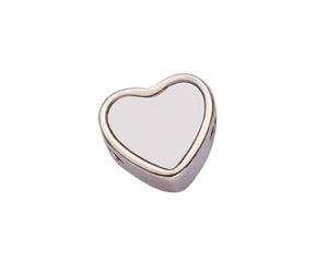 Oxxggkao Perles élégantes en forme de cœur pour les créateurs de bijoux à la recherche d'individualité et de styles en forme de cœur