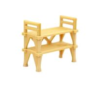 Oxxggkao Petite étagère à chaussures à l'échelle 1/12 pour maisons de poupées, accessoire miniature de collection