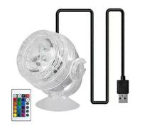 Oxxggkao Phare USB pour petits aquariums - Lumière de plongée pour créer un environnement sous-marin - Éclairage paysager LED