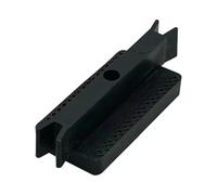 Oxxggkao Pince de fixation de sol composite pour planches de terrasse rainurées Solution de fixation dissimulée Clip d'installation au sol