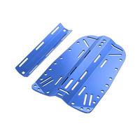 Oxxggkao Plaque arrière professionnelle en aluminium pour réservoirs sécurisés avec plusieurs points de connexion pour équipement de plongée. Plaque arrière résistante