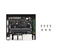 Oxxggkao Plaque de base extensible pour module câblé Orin avec double port réseau et plusieurs connexions flexibles à deux ports Ethernet